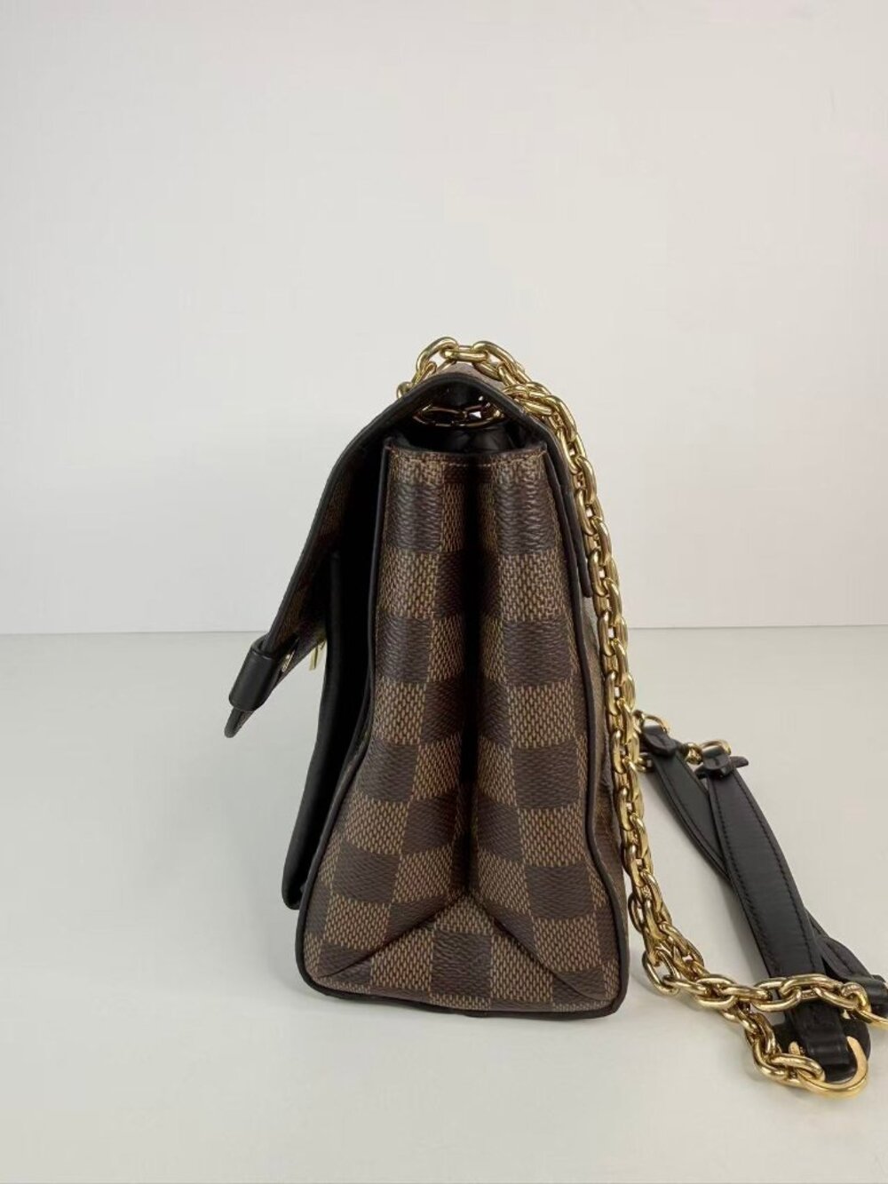 Louis Vuitton vavin damier with leather - Picture 6 of 13